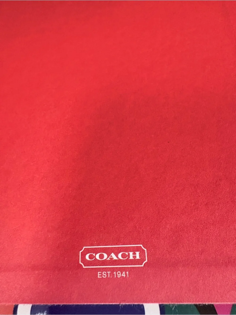Coach Multicolor Pop Art Poppy Notebook/Journal - LNC